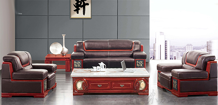Office Sofa|Traditional Leather Sofa|Office Furniture|Traditional Leather Sofa|��Ƥɳ�� CG-CTZPSF-16