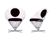 ��˿������CG-Wire-Cone-Chair|�ִ�����������|��˿������|�칫�Ҿ�